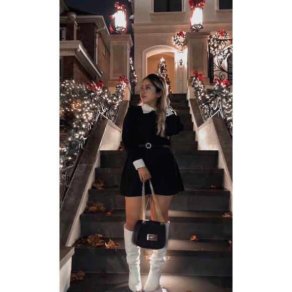 Zara Feminine Old Money Fancy Dress Size XS Blogger Favorite 9878/184/800 - Picture 1 of 9